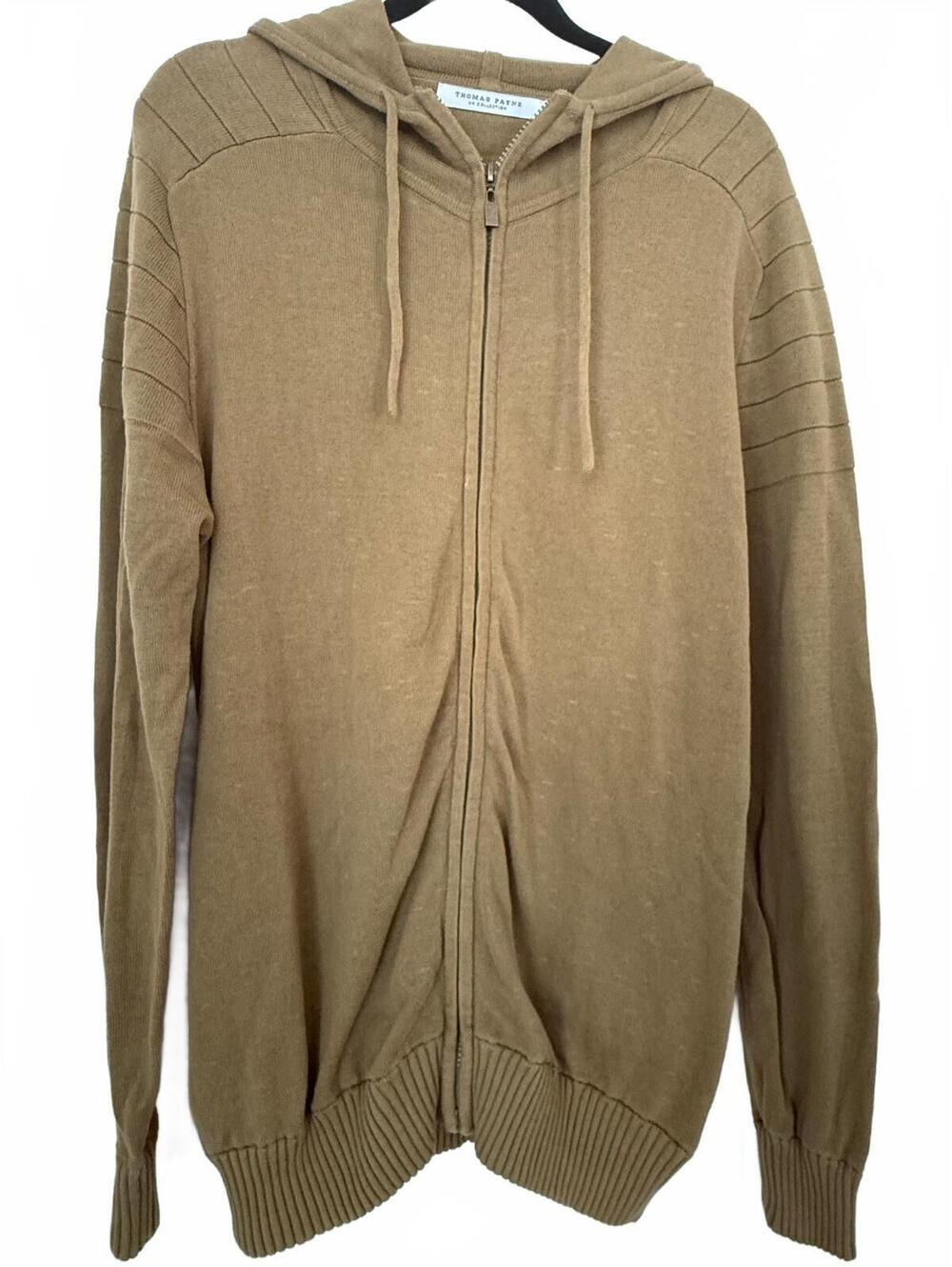 Thomas Payne UK Collection Men's Full Zip Hoodie Sweater Size Large